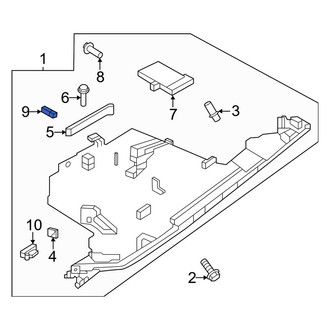 Nissan OE - Front Glove Box Light Switch