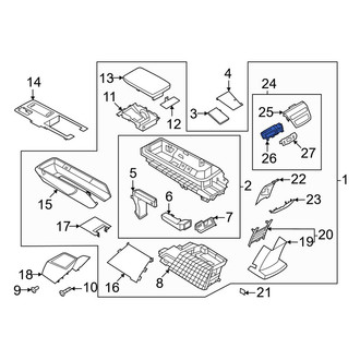 Nissan OE - Console Air Vent