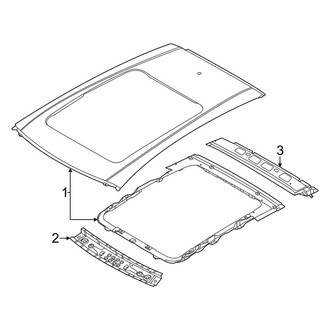 Nissan OE - Roof & Components (With Panoramic Roof)