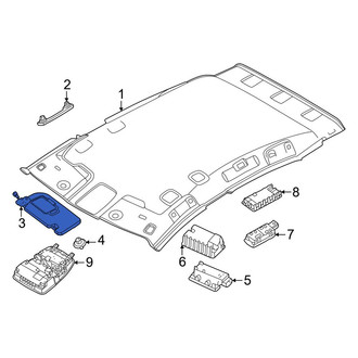 Nissan OE - Right Sun Visor