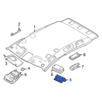 Nissan OE - Sun Visor Light