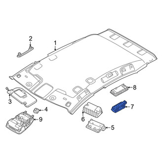 Nissan OE - Front Right Courtesy Light