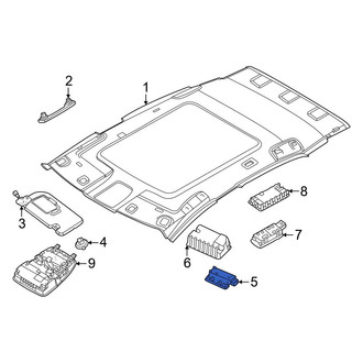 Nissan OE - Sun Visor Light