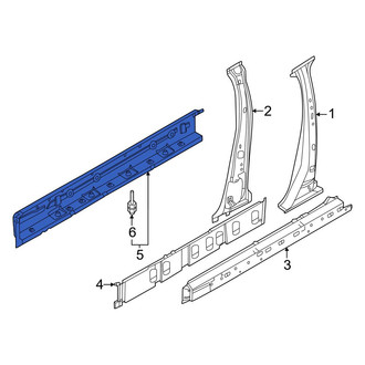 Nissan OE - Left Inner Rocker Panel