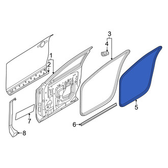 Nissan OE - Front Left Inner Door Seal