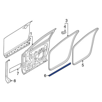 Nissan OE - Front Lower Door Shell Seal