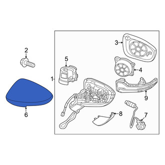 Nissan OE - Front Right Lower Door Mirror Cover