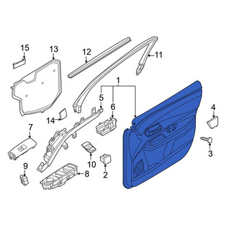 Nissan OE - Front Left Outer Door Outer Panel