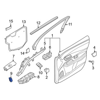 Nissan OE - Door Lock Switch