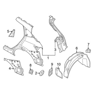 Nissan OE - Quarter Panel & Components