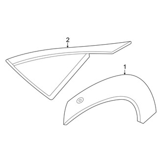 Nissan OE - Quarter Panel - Exterior Trim