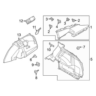 Nissan OE - Quarter Panel - Interior Trim