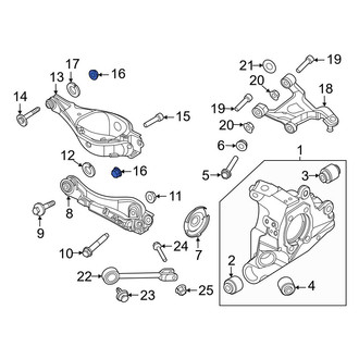 Nissan OE - Suspension Control Arm Nut