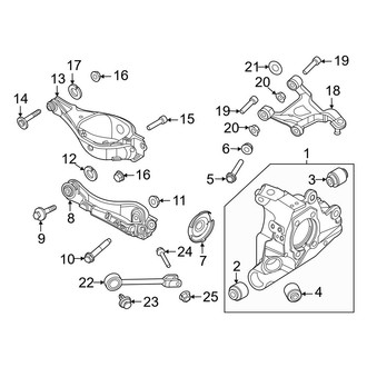Nissan OE - Rear Suspension - Suspension Components (FWD)