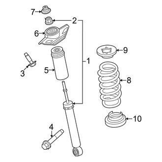 Nissan OE - Rear Suspension - Shocks & Components (FWD)