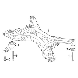 Nissan OE - Rear Suspension - Suspension Mounting (FWD)