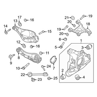 Nissan OE - Rear Suspension - Suspension Components (AWD)
