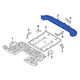 Nissan OE - Rear Floor Pan Splash Shield
