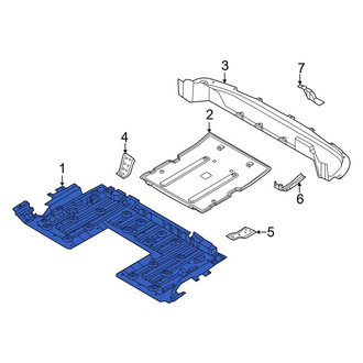 Nissan OE - Front Floor Pan Splash Shield