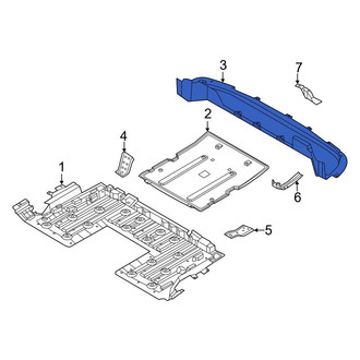 Nissan OE - Rear Floor Pan Splash Shield