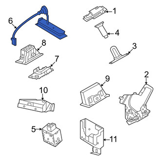 Nissan OE - Rear Liftgate Latch Release Switch