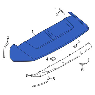 Nissan OE - Rear Spoiler