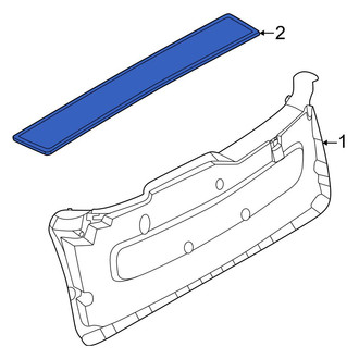 Nissan OE - Rear Lower Liftgate Trim