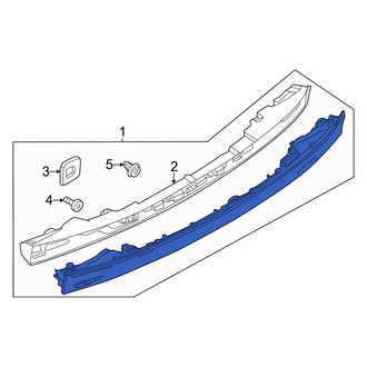 Nissan OE - Rear Center Tail Light Assembly