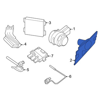 Nissan OE - Front Inner Parking Aid Sensor Housing