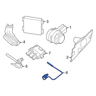Nissan OE - Rear Upper Liftgate Motion Sensor