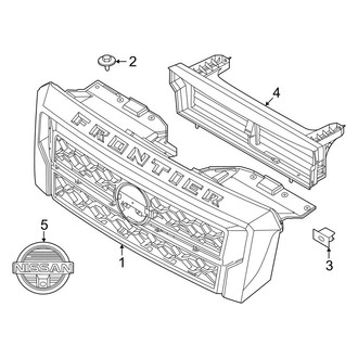 Nissan OE - Grille & Components