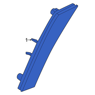 Nissan OE - Front Right Reflector Panel