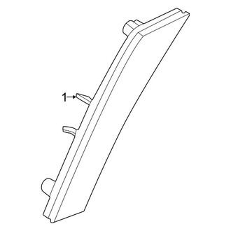Nissan OE - Fender - Lamp Reflector