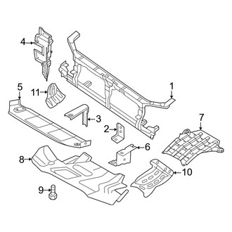 Nissan OE - Radiator Support