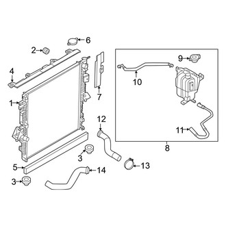 Nissan OE - Cooling - Radiator & Components