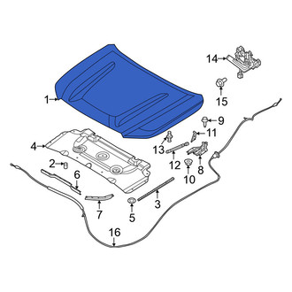 Nissan OE - Front Hood Panel