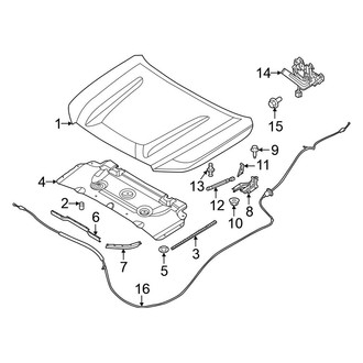 Nissan OE - Hood & Components