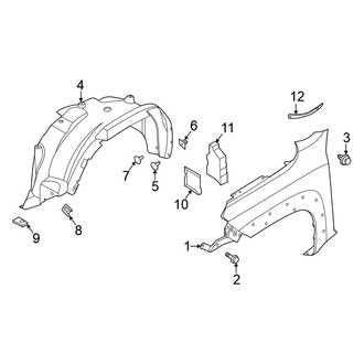 Nissan OE - Fender & Components