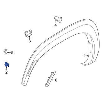 Nissan OE - Fender Flare Clip