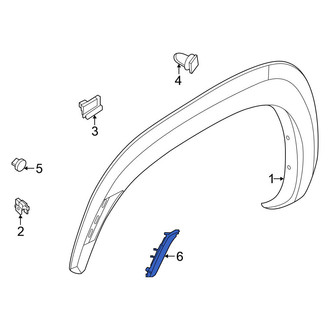 Nissan OE - Front Left Reflector Panel