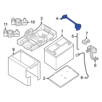 Nissan OE - Battery Hold Down
