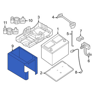 Nissan OE - Battery Cover
