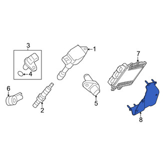Nissan OE - Engine Control Module (ECM) Bracket