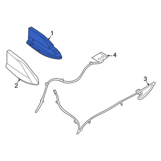 Nissan OE - Radio Antenna Mast