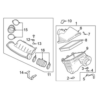 Nissan OE - Engine - Air Intake