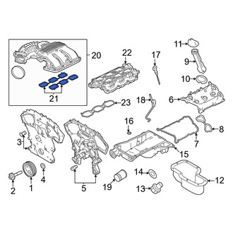 Nissan OE - Upper Fuel Injection Plenum Gasket