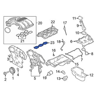 Nissan OE - Lower Engine Intake Manifold Gasket