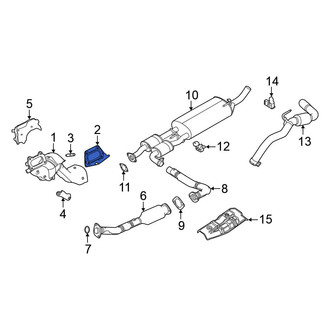 Nissan OE - Catalytic Converter Gasket