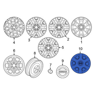 Nissan OE - Wheel Cover
