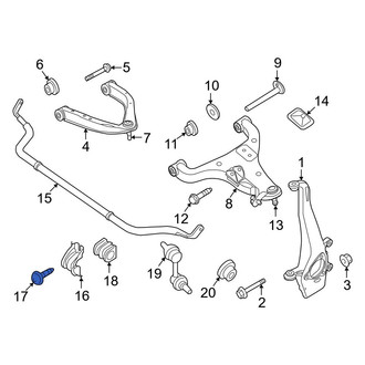 Nissan OE - Suspension Stabilizer Bar Bracket Bolt